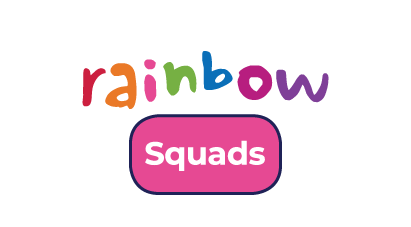 Logo: Rainbow Club Swim the Rainbow