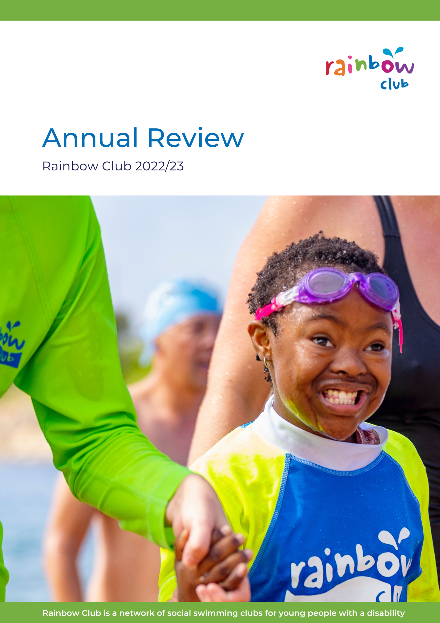 2017/18 Rainbow Club Annual Report Cover